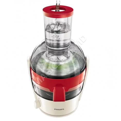 Storcător de fructe și legume Philips HR1855/90, Alb | Roșu